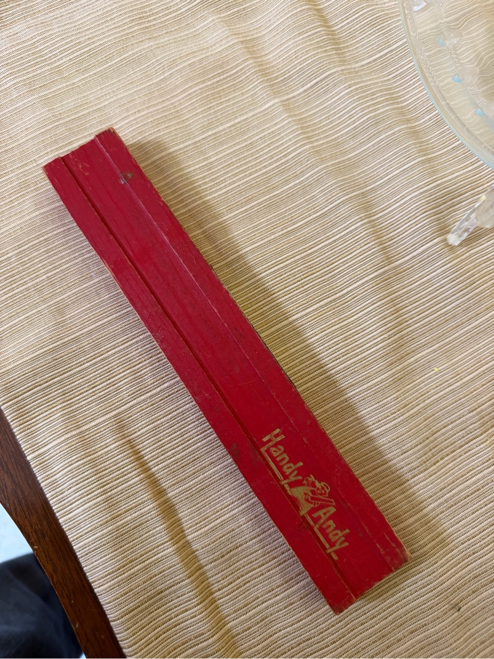 Vintage Handy Andy 9 Wood Level